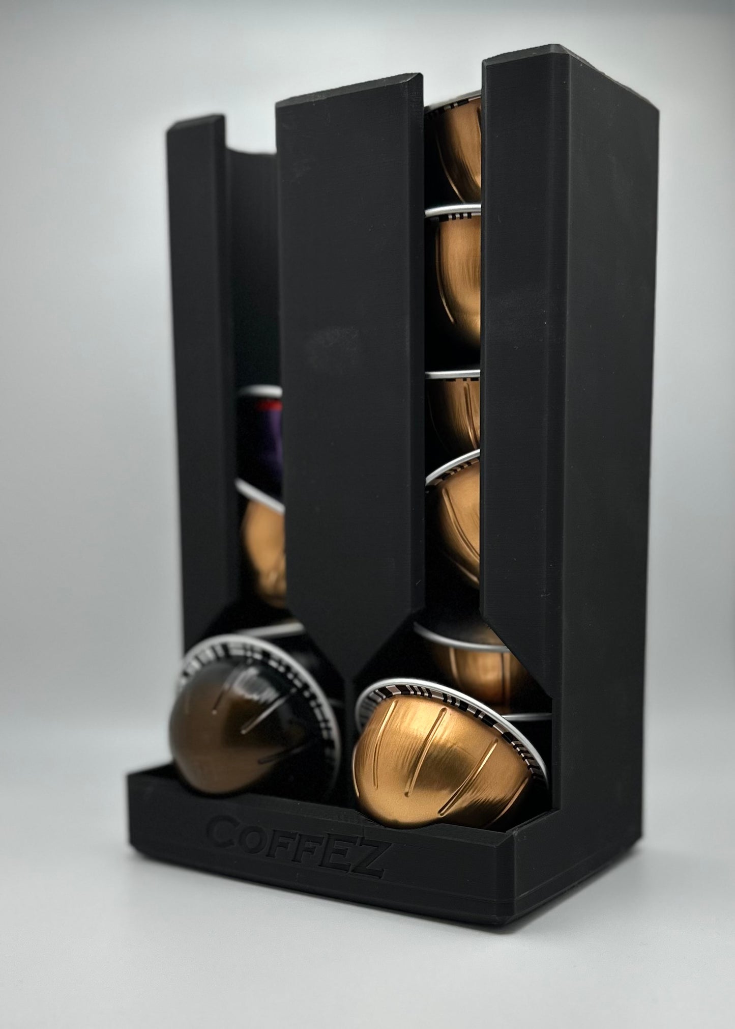 Slim Side-Mount Nespresso Vertuo Pod Dispenser – Space Saving Coffee Capsule Storage